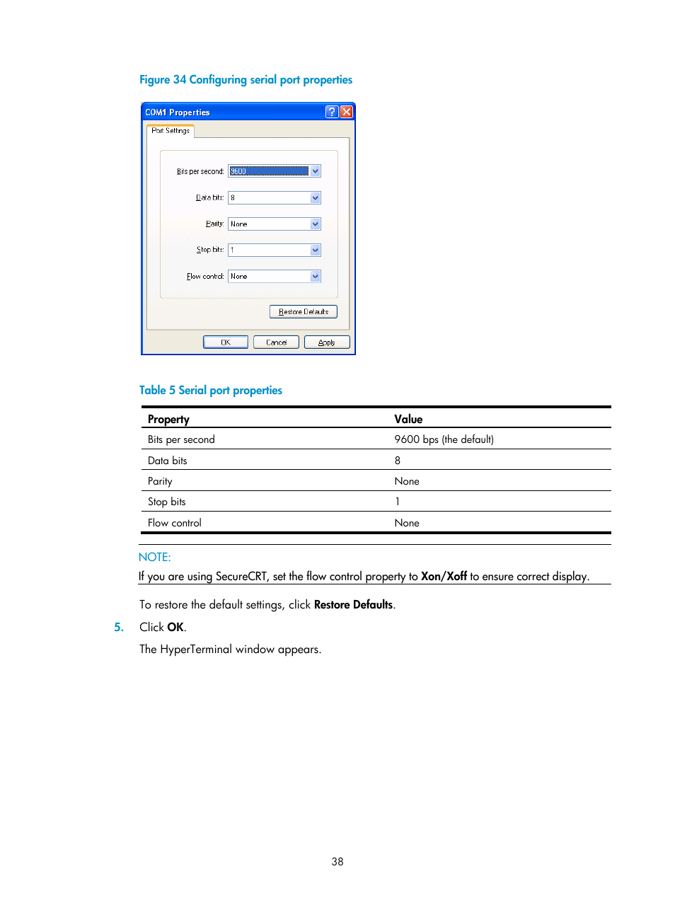 H3C Technologies H3C SecPath F5000-A5 Firewall User Manual | Page 48 / 121