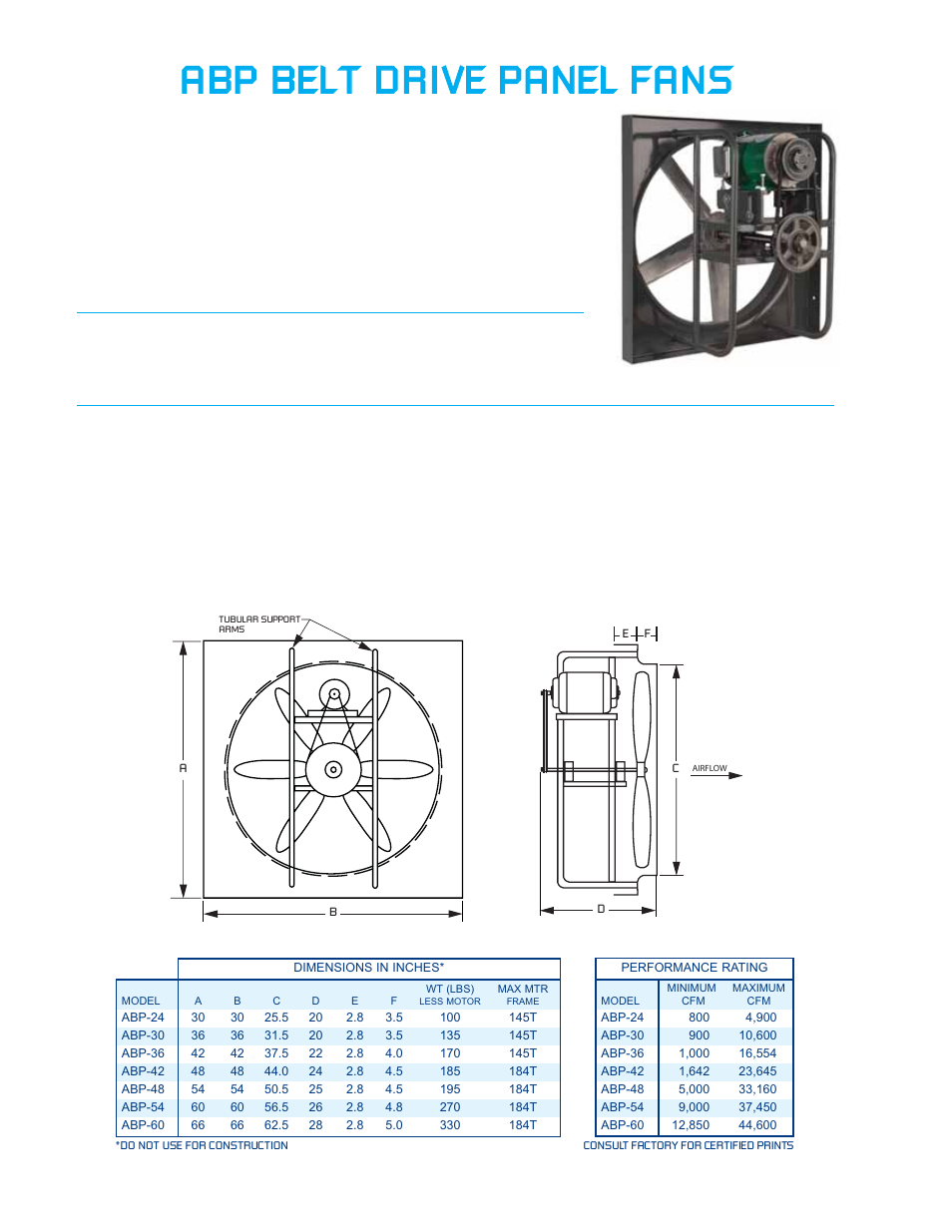 CFM ABP-42 User Manual | Page 2 / 4