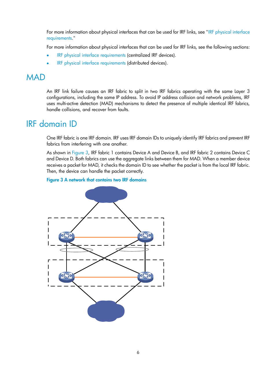 Irf domain id | H3C Technologies H3C SecPath F5020 User Manual | Page 15 / 82