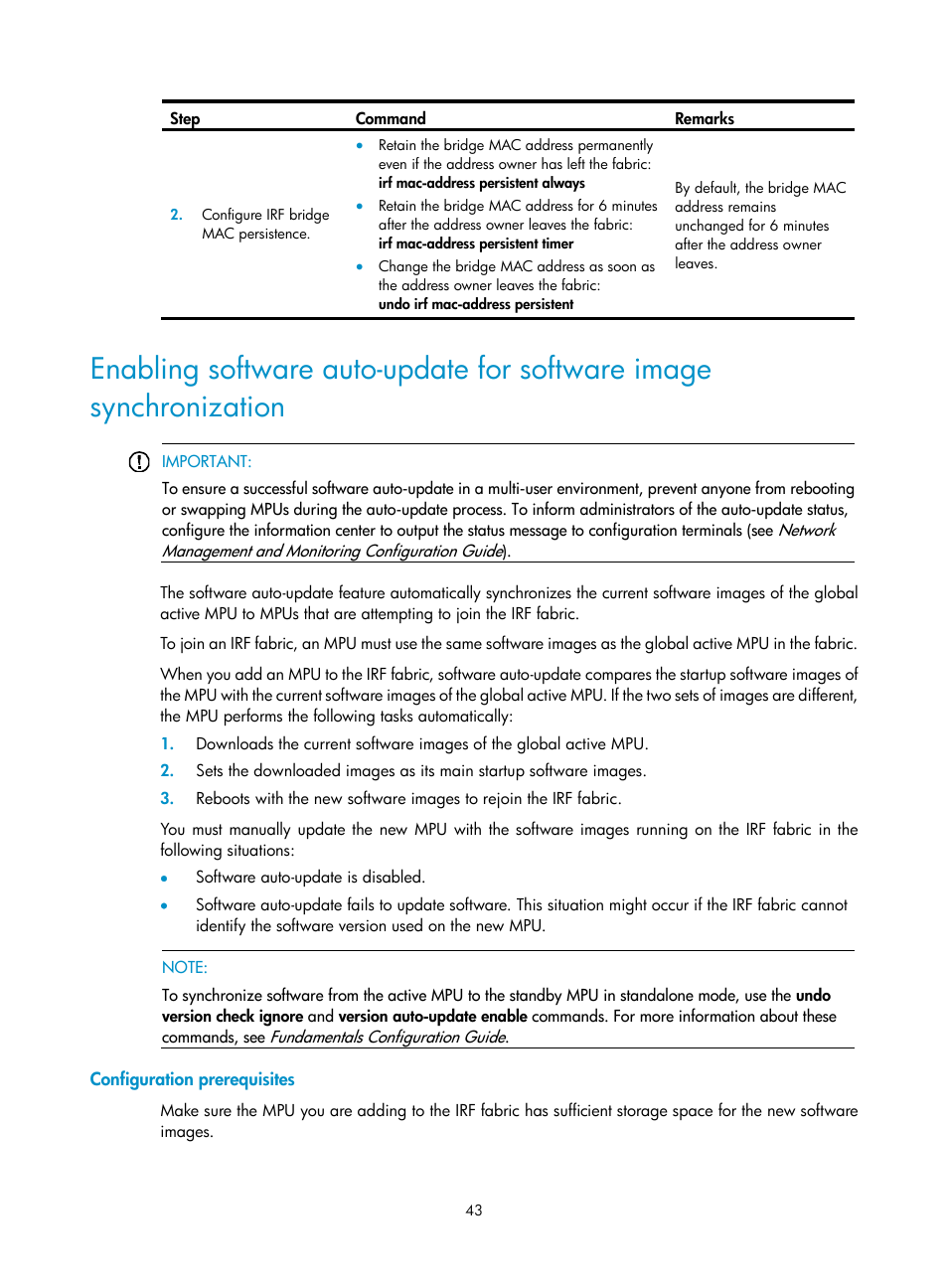 Configuration prerequisites | H3C Technologies H3C SecPath F5020 User Manual | Page 52 / 82