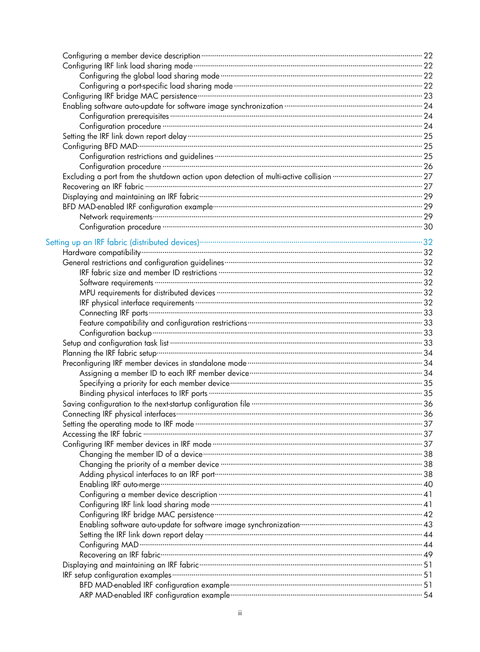 H3C Technologies H3C SecPath F5020 User Manual | Page 8 / 82