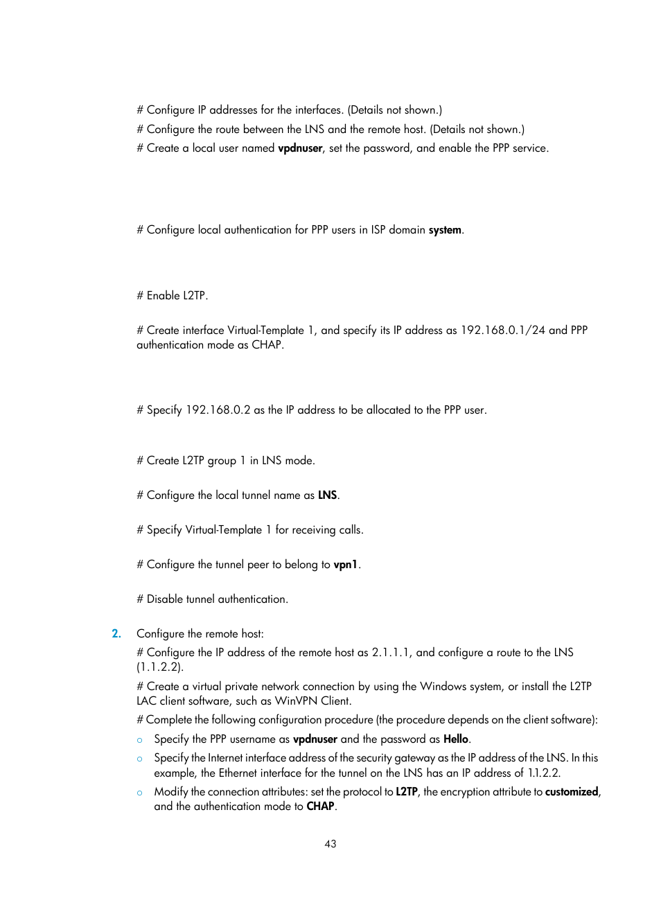 H3C Technologies H3C SecPath F5020 User Manual | Page 51 / 56