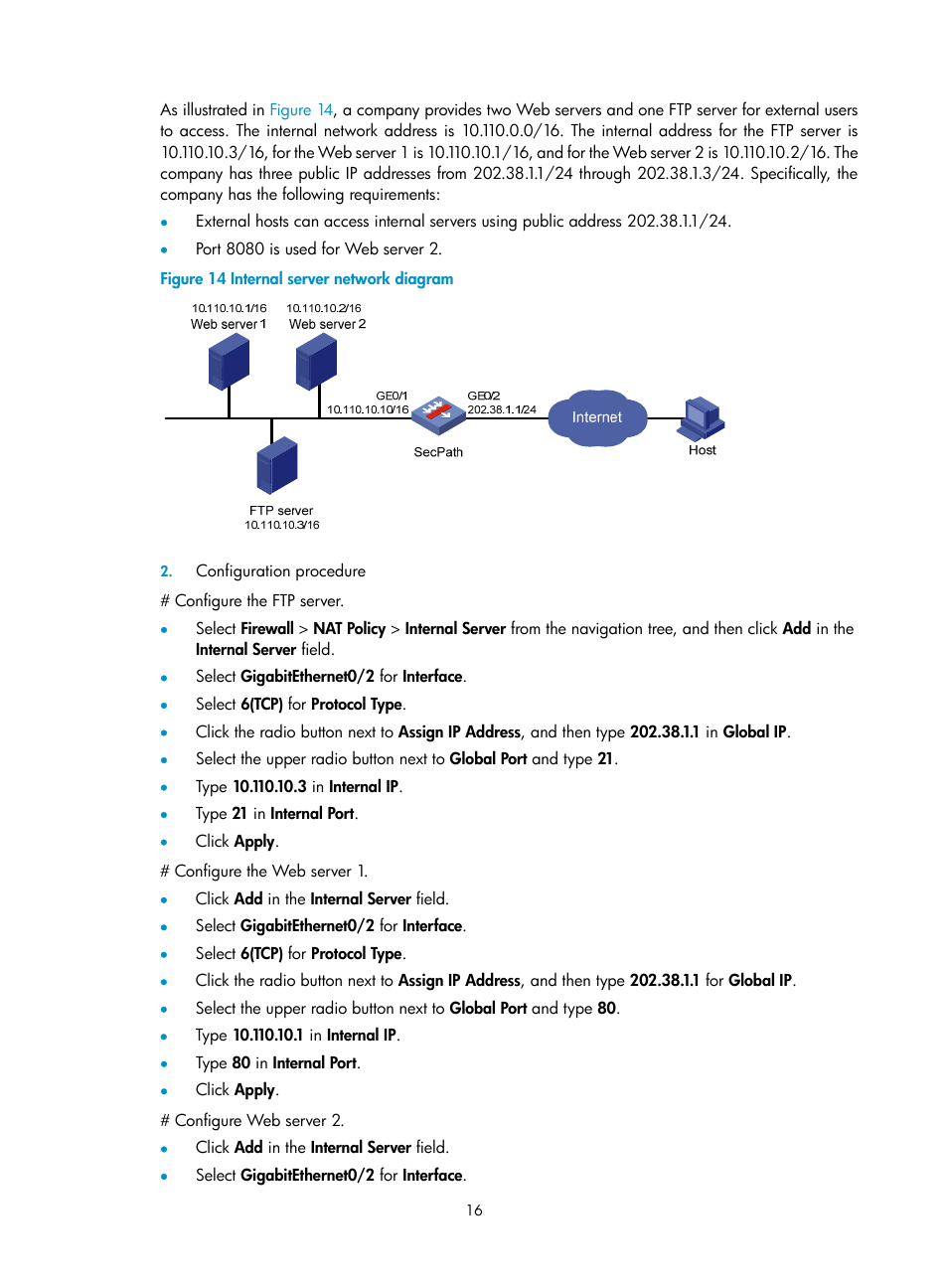 H3C Technologies H3C SecBlade FW Cards User Manual | Page 23 / 45