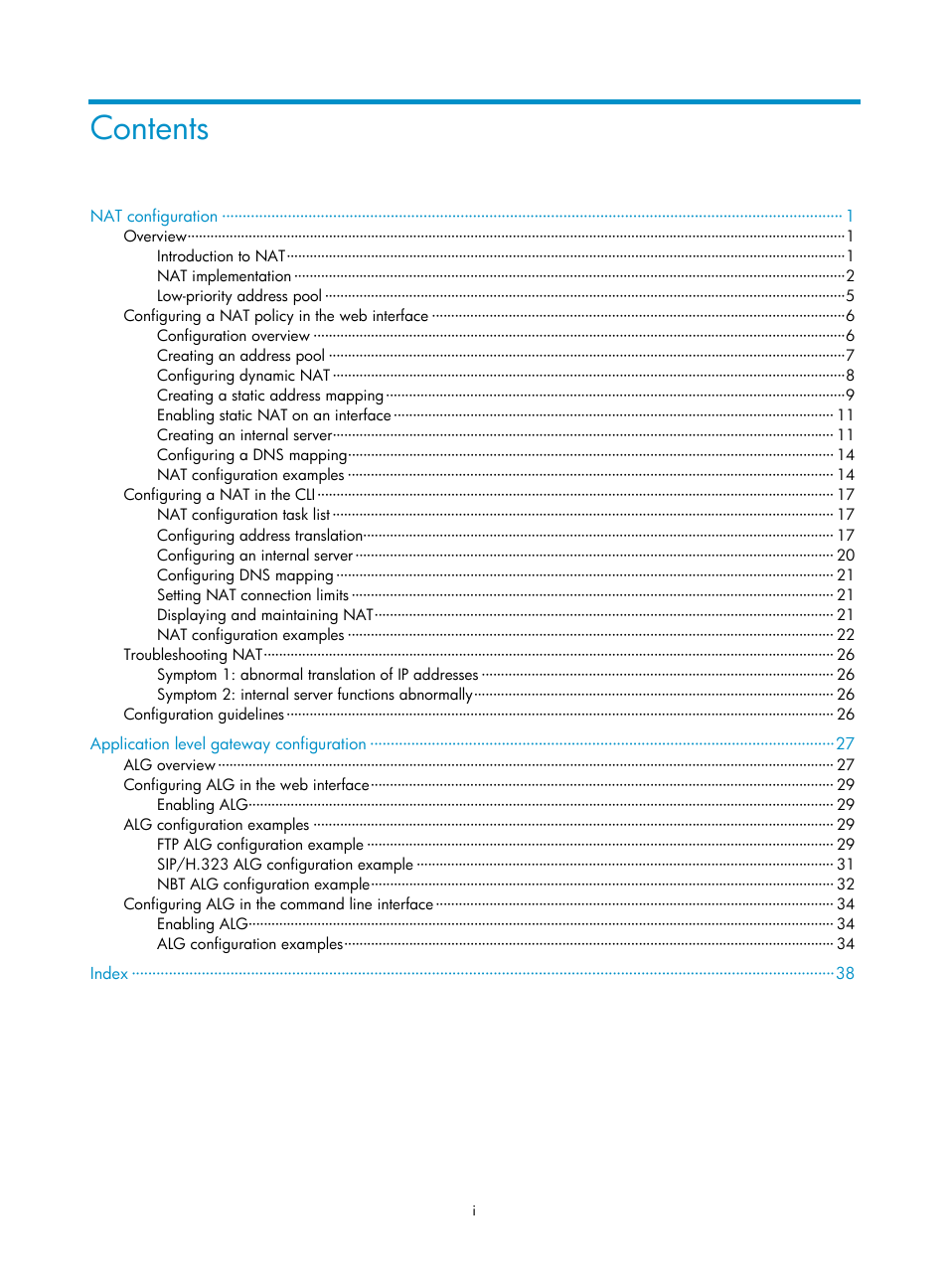 H3C Technologies H3C SecBlade FW Cards User Manual | Page 7 / 45