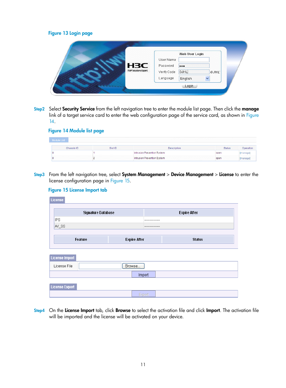 H3C Technologies H3C SecBlade IPS Cards User Manual | Page 16 / 18