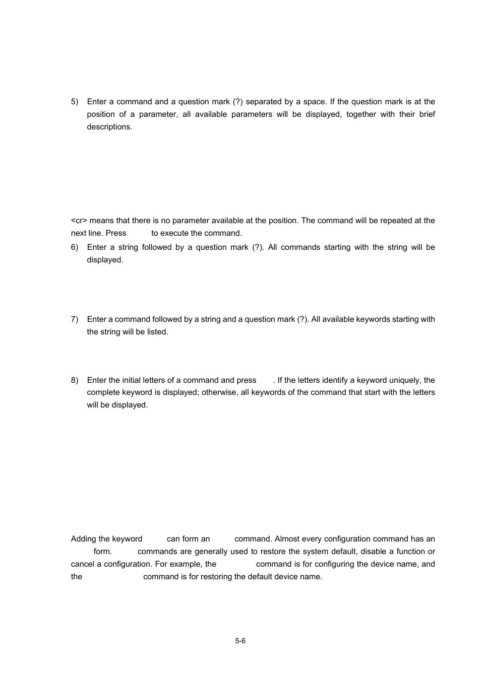 Undo form of a command | H3C Technologies H3C SecBlade IPS Cards User Manual | Page 25 / 31