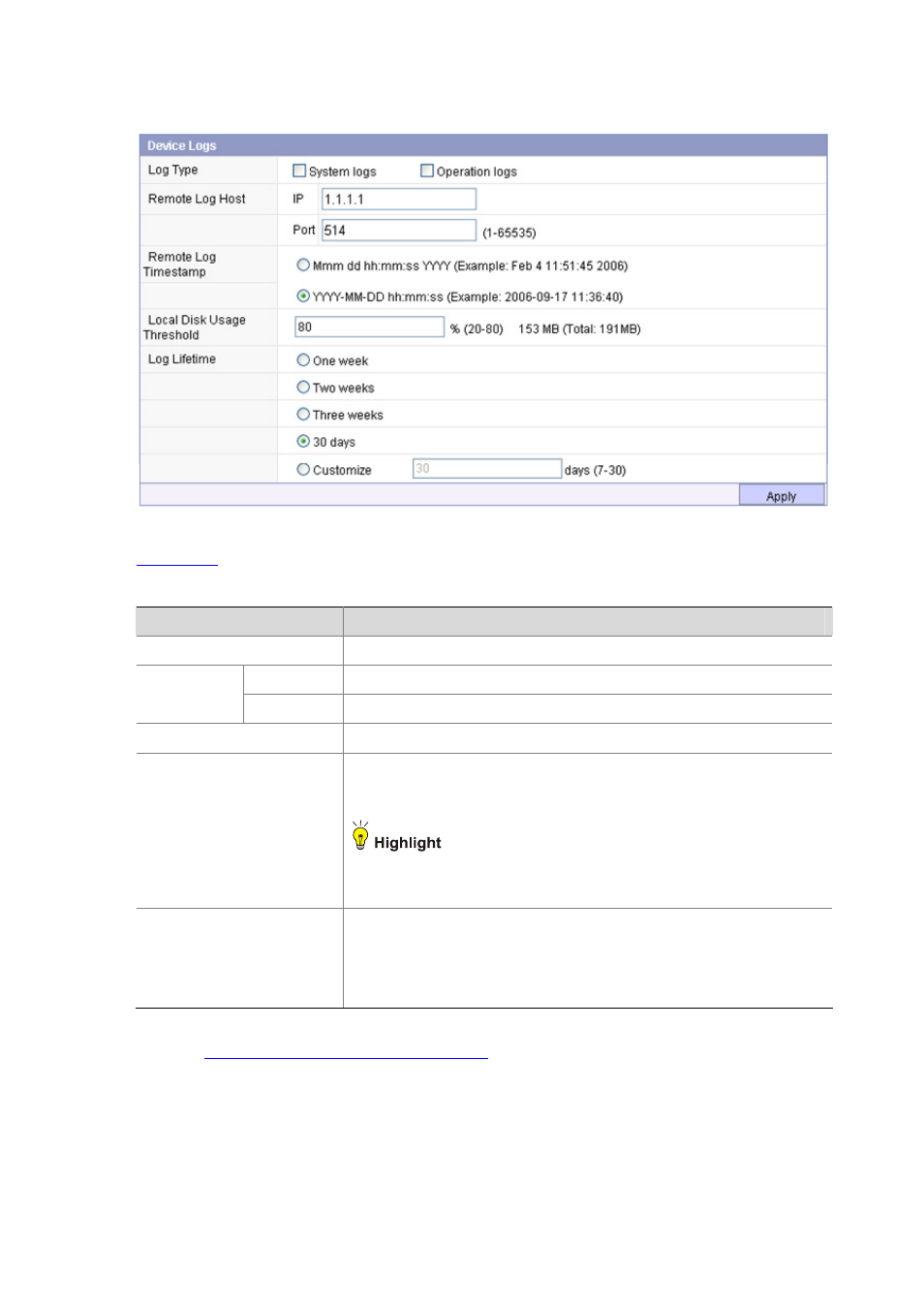 Configuring data logs, N in, Figure | H3C Technologies H3C SecBlade IPS Cards User Manual | Page 110 / 219