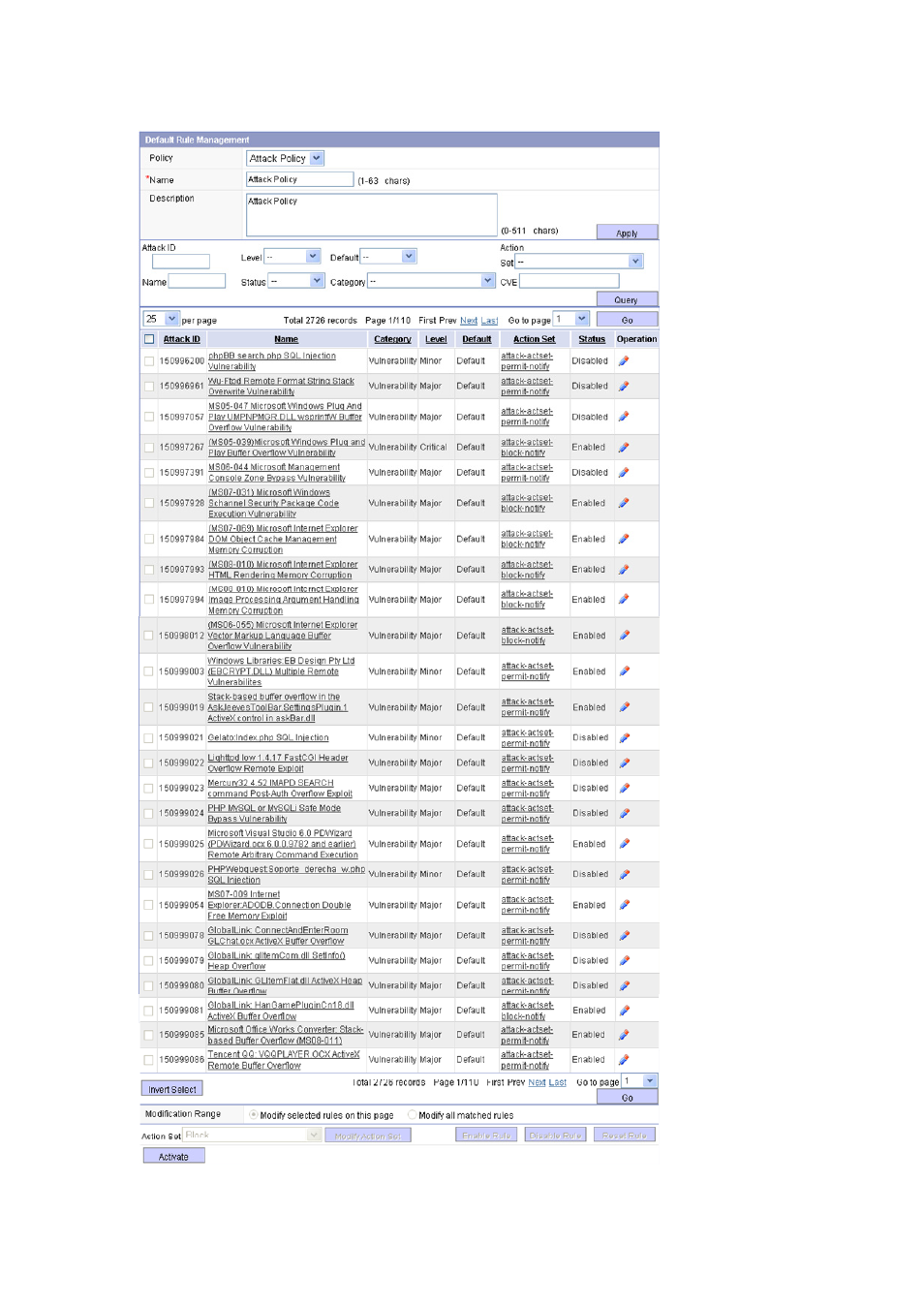 H3C Technologies H3C SecBlade IPS Cards User Manual | Page 117 / 219