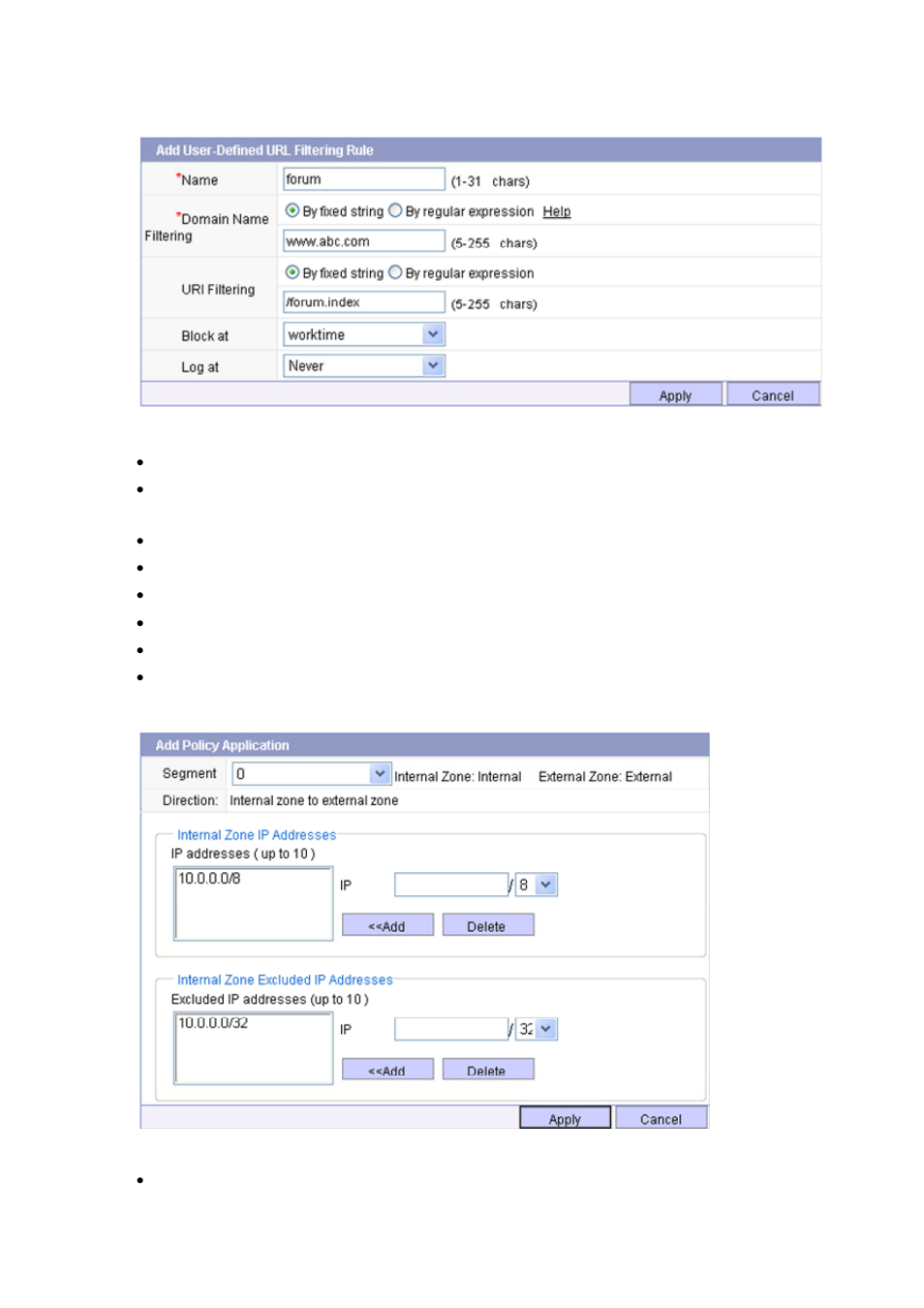 H3C Technologies H3C SecBlade IPS Cards User Manual | Page 145 / 219