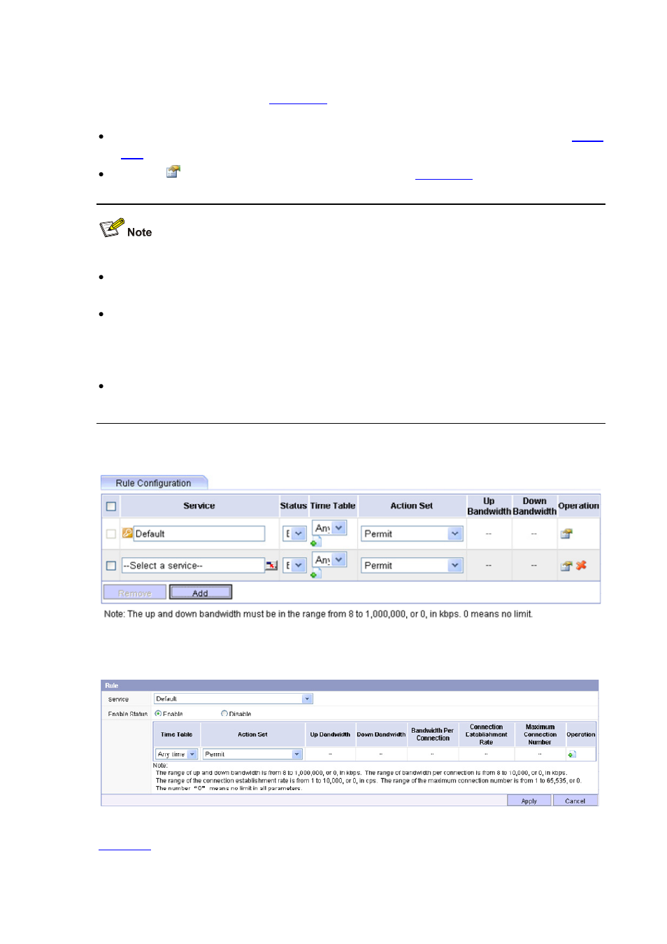 Configuring rules for a policy | H3C Technologies H3C SecBlade IPS Cards User Manual | Page 187 / 219