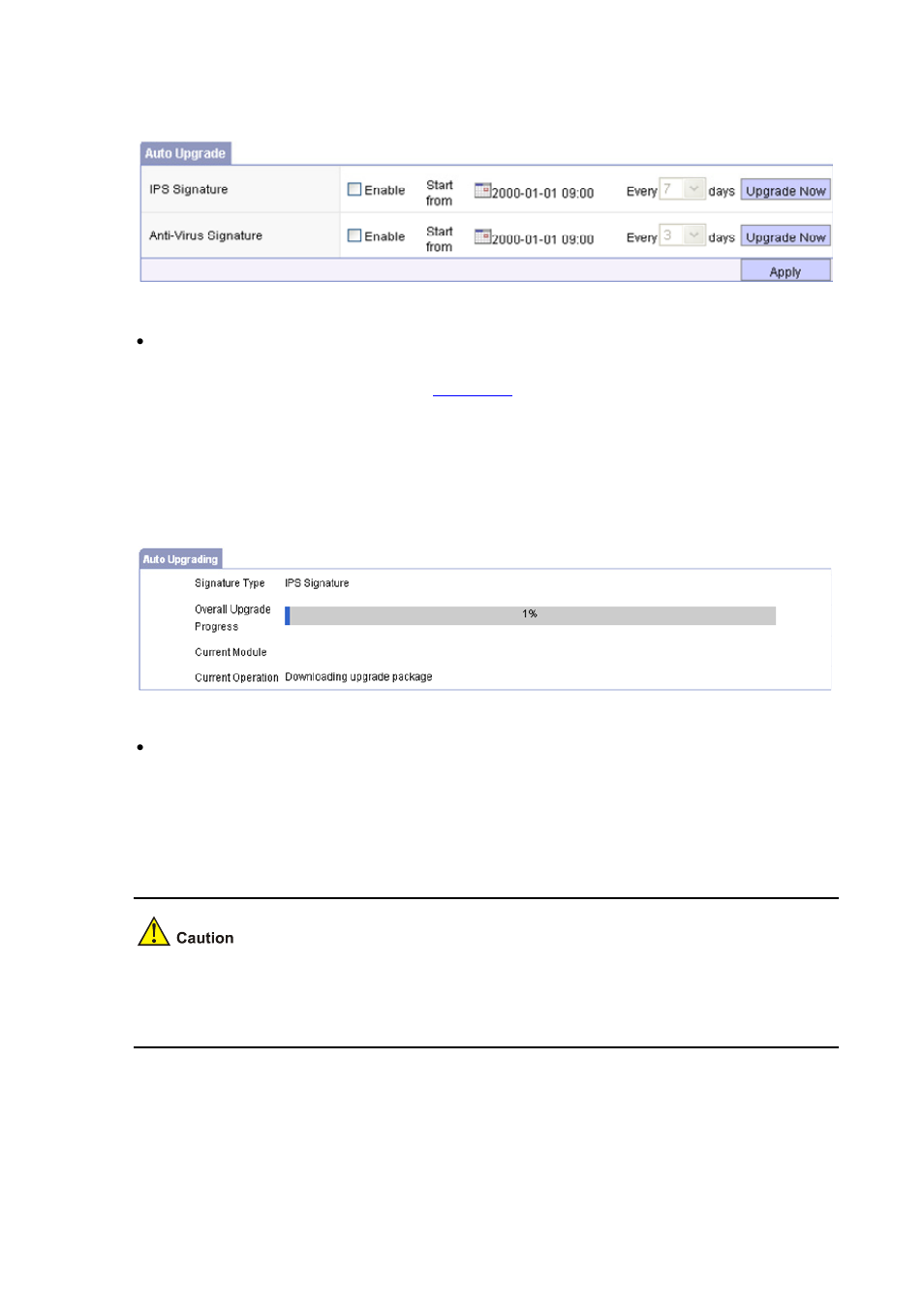 Software upgrade, Software upgrade overview, N in | Figure 3-11 | H3C Technologies H3C SecBlade IPS Cards User Manual | Page 42 / 219