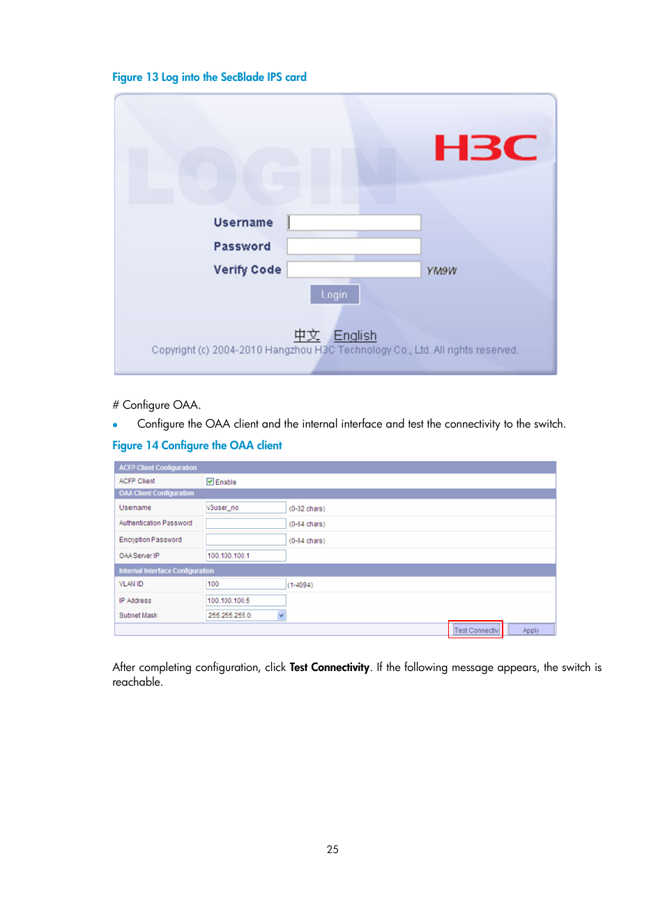 H3C Technologies H3C SecBlade IPS Cards User Manual | Page 32 / 85