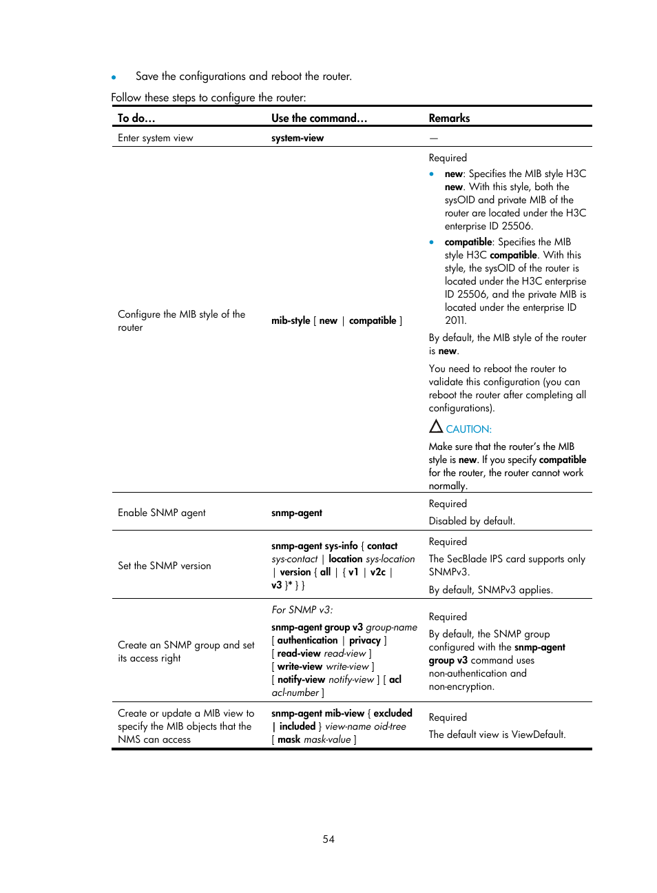 H3C Technologies H3C SecBlade IPS Cards User Manual | Page 61 / 85