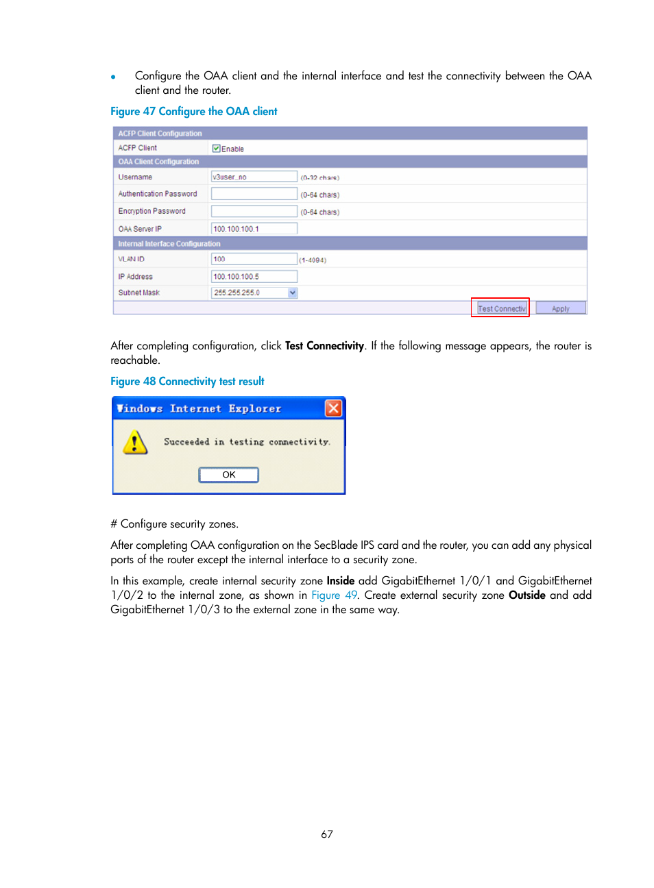 H3C Technologies H3C SecBlade IPS Cards User Manual | Page 74 / 85