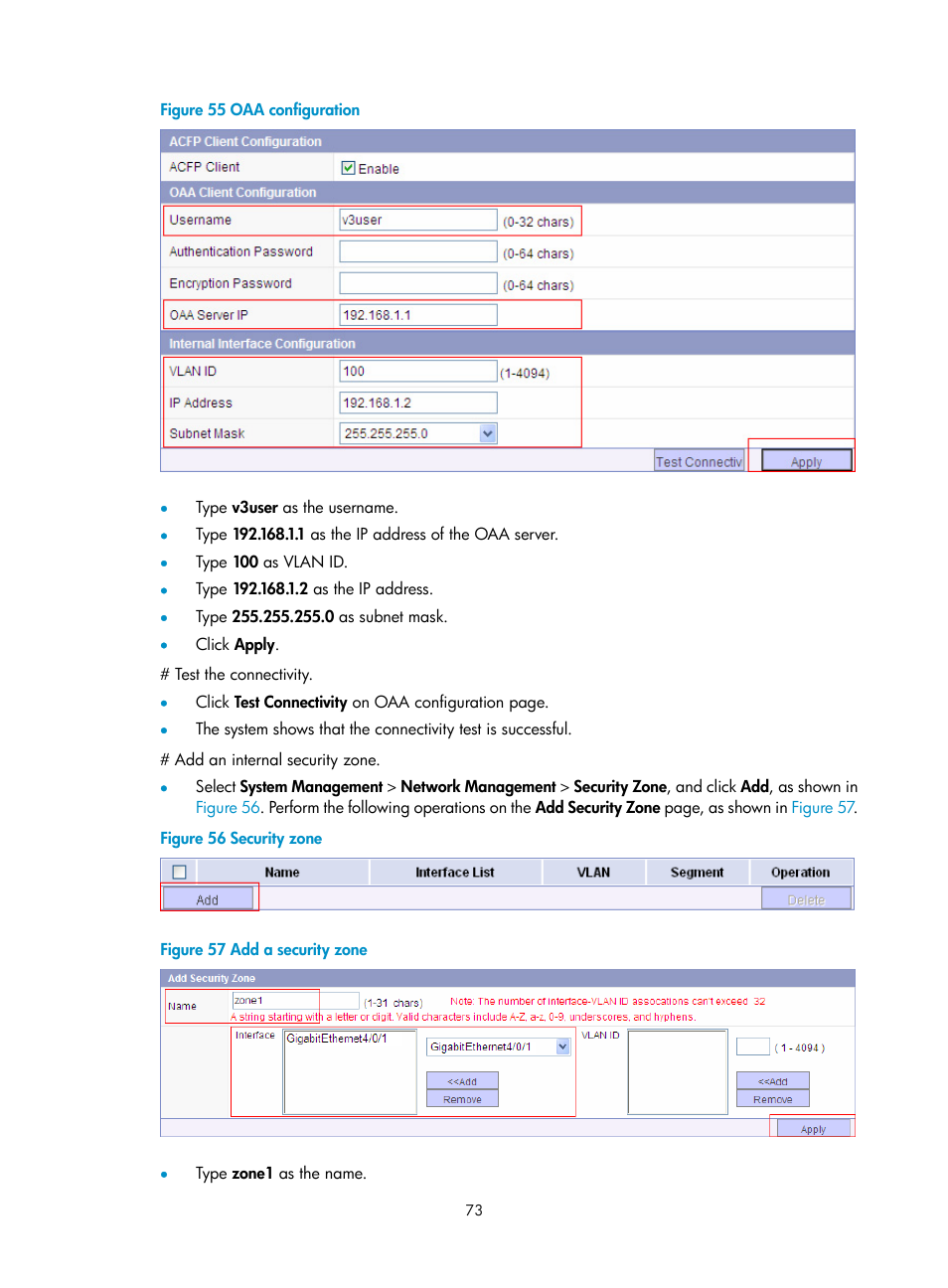 H3C Technologies H3C SecBlade IPS Cards User Manual | Page 80 / 85