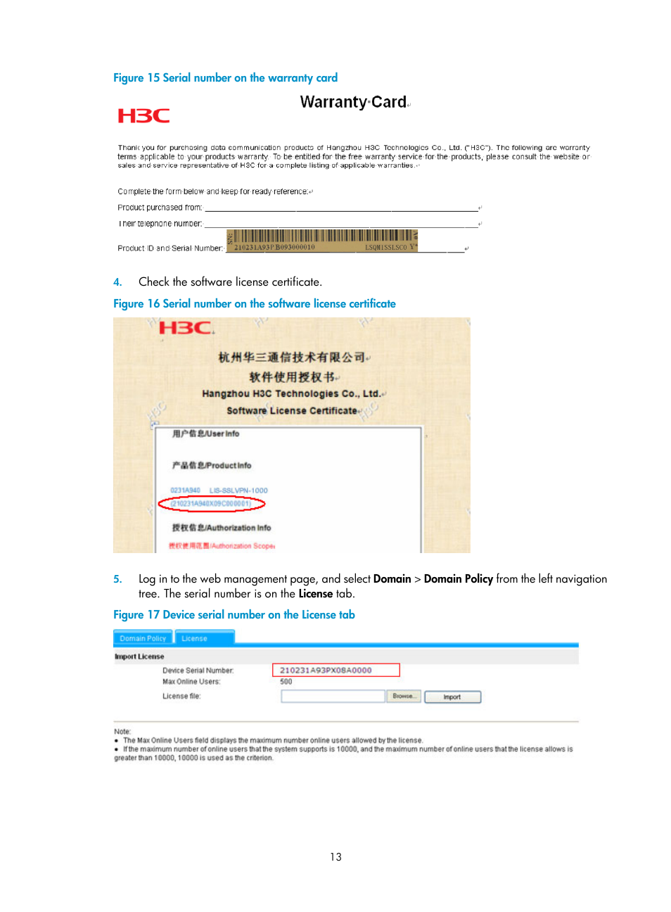 H3C Technologies H3C SecBlade SSL VPN Cards User Manual | Page 18 / 21