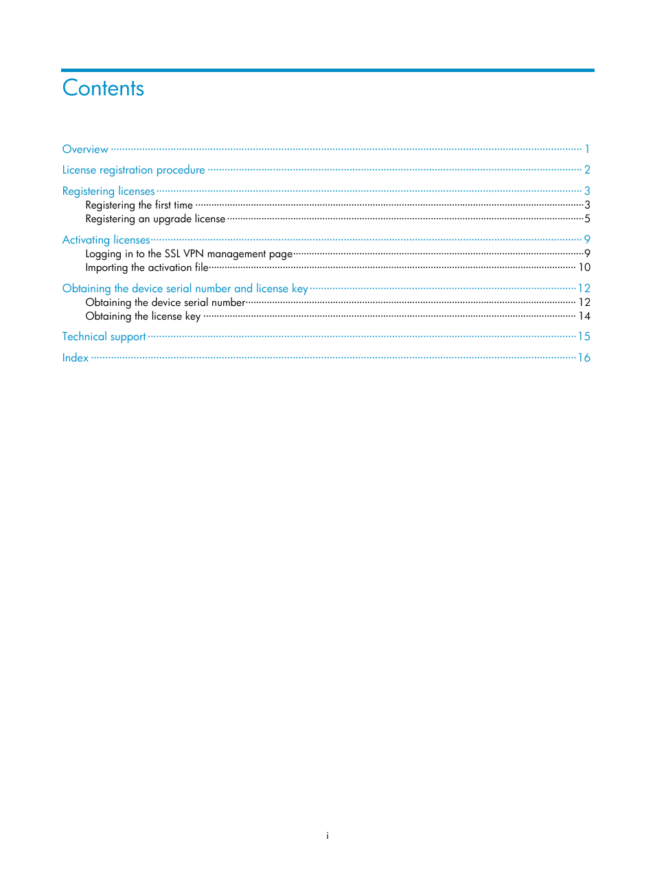 H3C Technologies H3C SecBlade SSL VPN Cards User Manual | Page 5 / 21