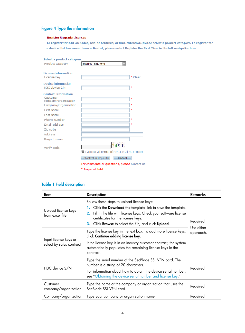 H3C Technologies H3C SecBlade SSL VPN Cards User Manual | Page 9 / 21