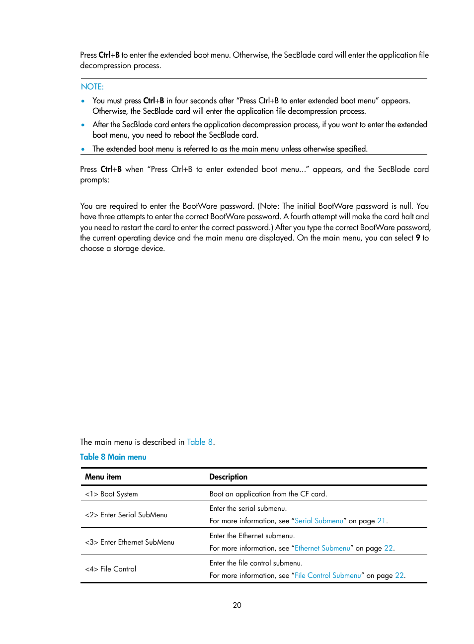 H3C Technologies H3C SecBlade SSL VPN Cards User Manual | Page 26 / 52