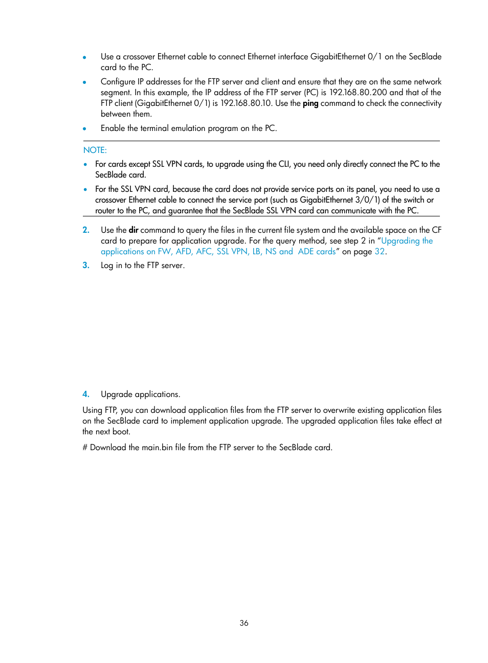 H3C Technologies H3C SecBlade SSL VPN Cards User Manual | Page 42 / 52