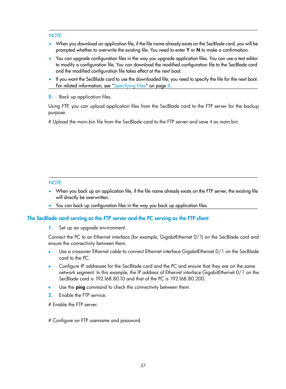 H3C Technologies H3C SecBlade SSL VPN Cards User Manual | Page 43 / 52