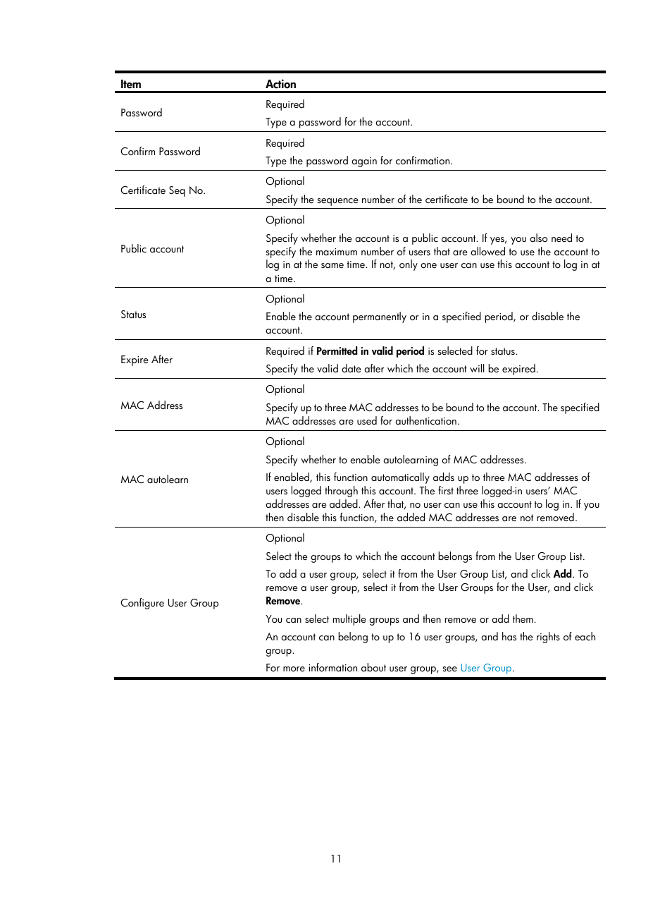 H3C Technologies H3C SecBlade SSL VPN Cards User Manual | Page 19 / 81