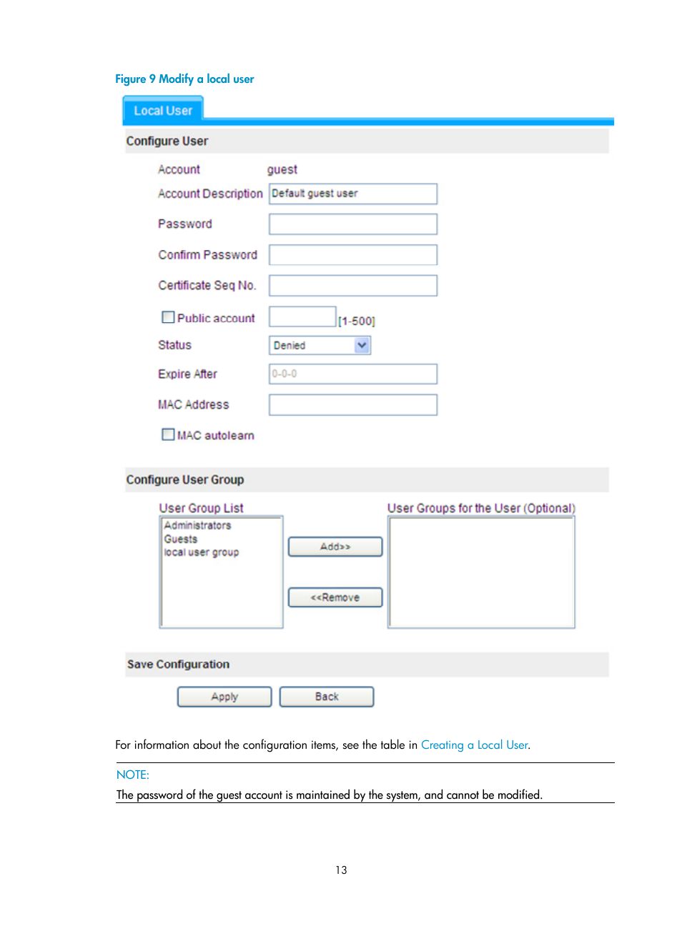 H3C Technologies H3C SecBlade SSL VPN Cards User Manual | Page 21 / 81