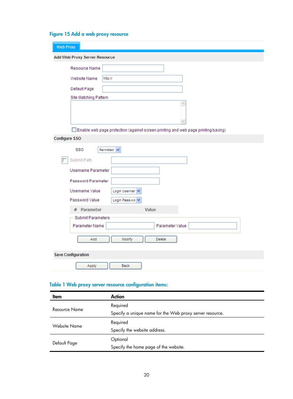 H3C Technologies H3C SecBlade SSL VPN Cards User Manual | Page 28 / 81