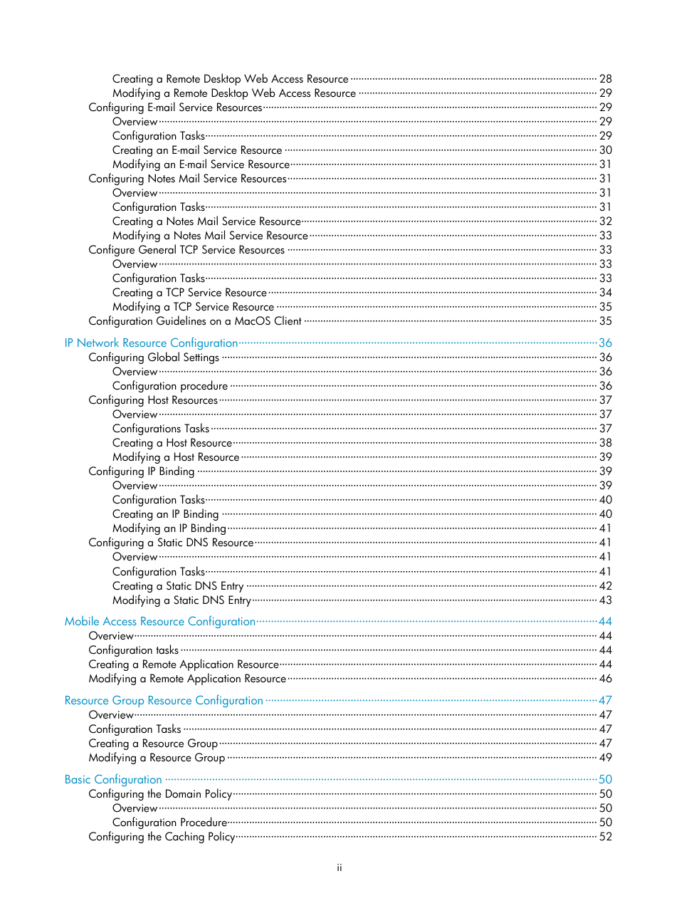 H3C Technologies H3C SecBlade SSL VPN Cards User Manual | Page 7 / 81