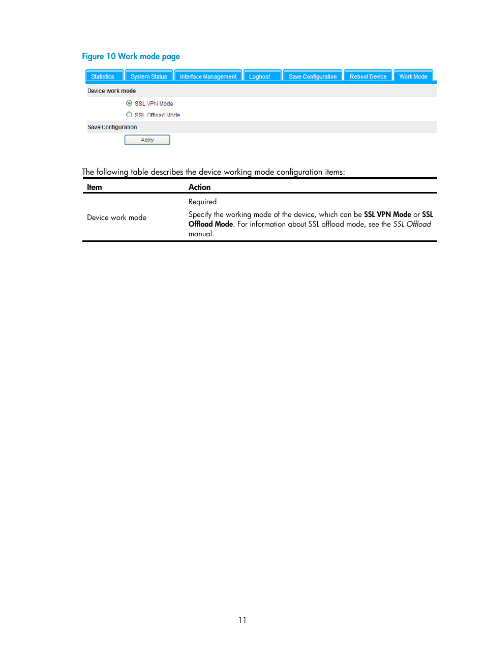 H3C Technologies H3C SecBlade SSL VPN Cards User Manual | Page 18 / 32