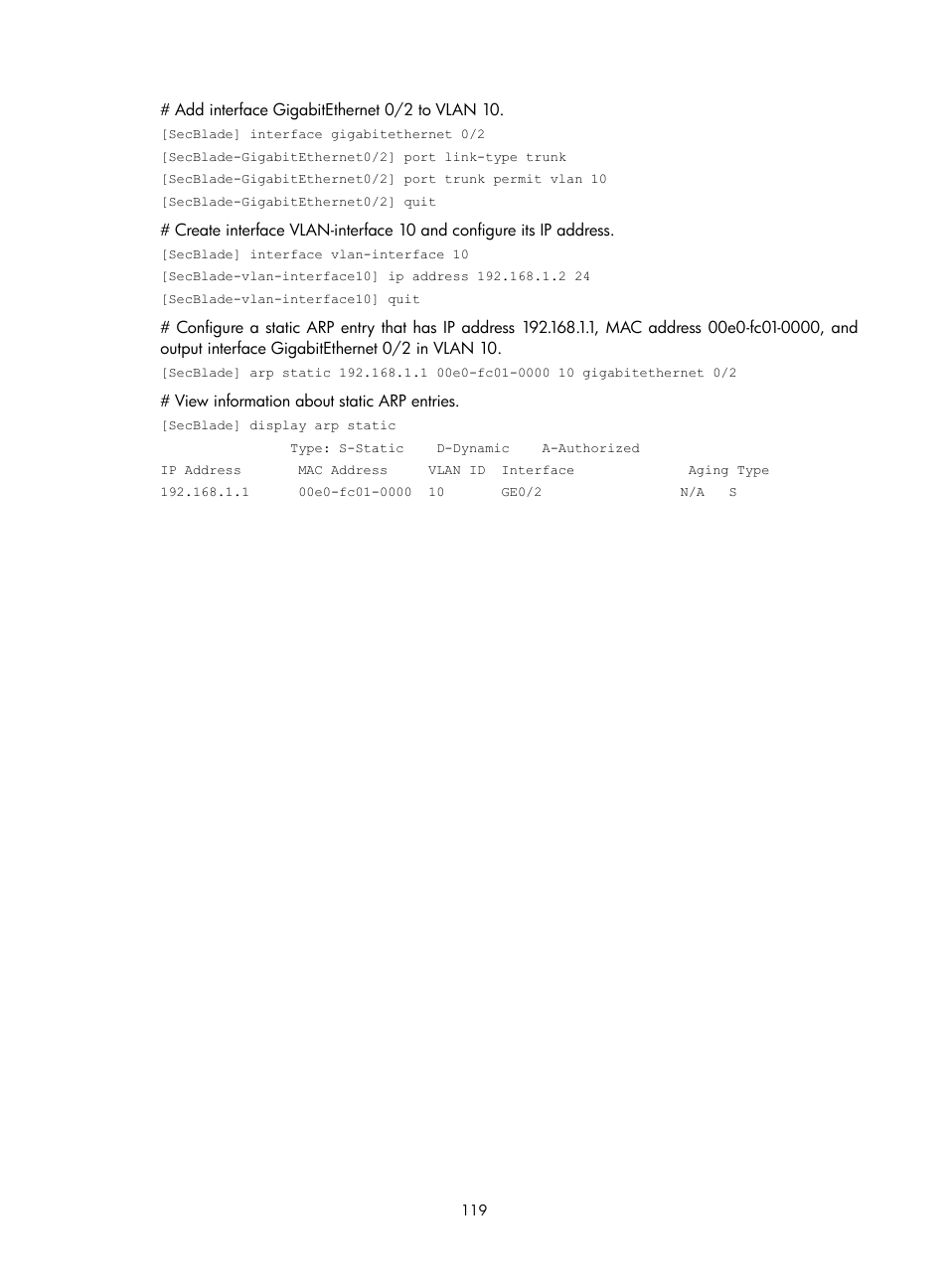 H3C Technologies H3C SecBlade NetStream Cards User Manual | Page 134 / 349