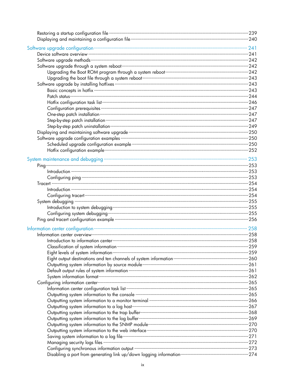 H3C Technologies H3C SecBlade NetStream Cards User Manual | Page 14 / 349