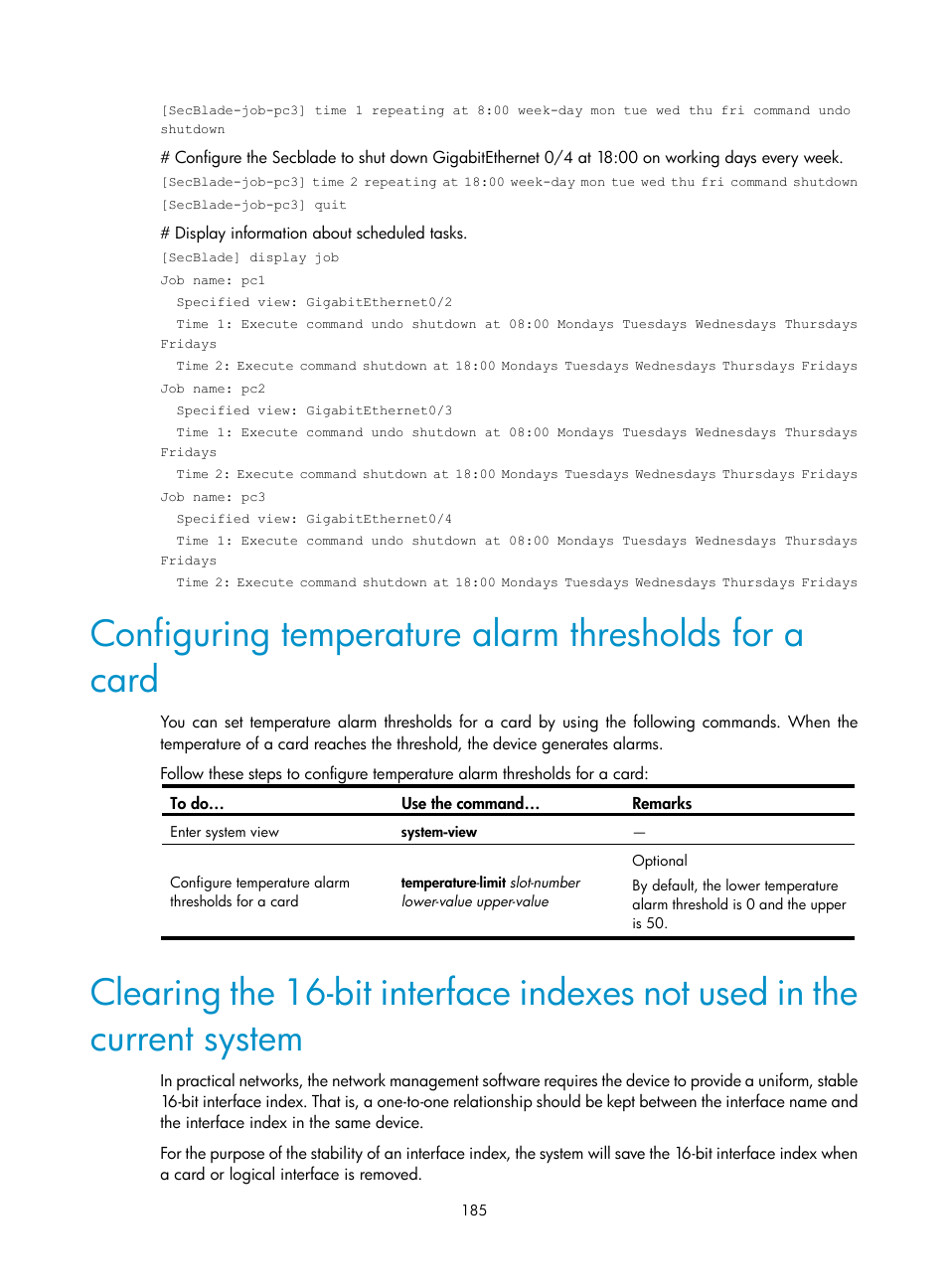 H3C Technologies H3C SecBlade NetStream Cards User Manual | Page 200 / 349