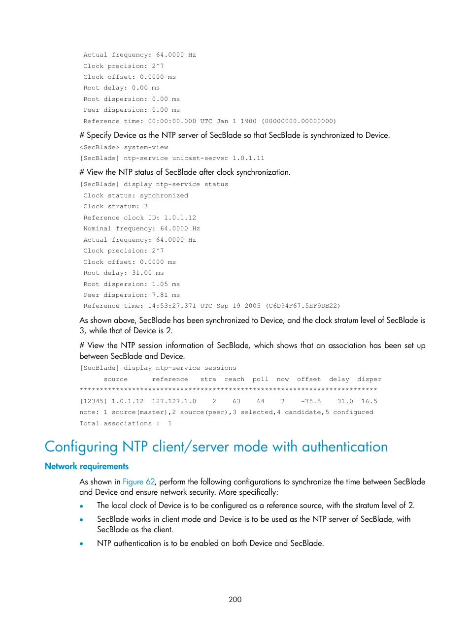 Network requirements | H3C Technologies H3C SecBlade NetStream Cards User Manual | Page 215 / 349