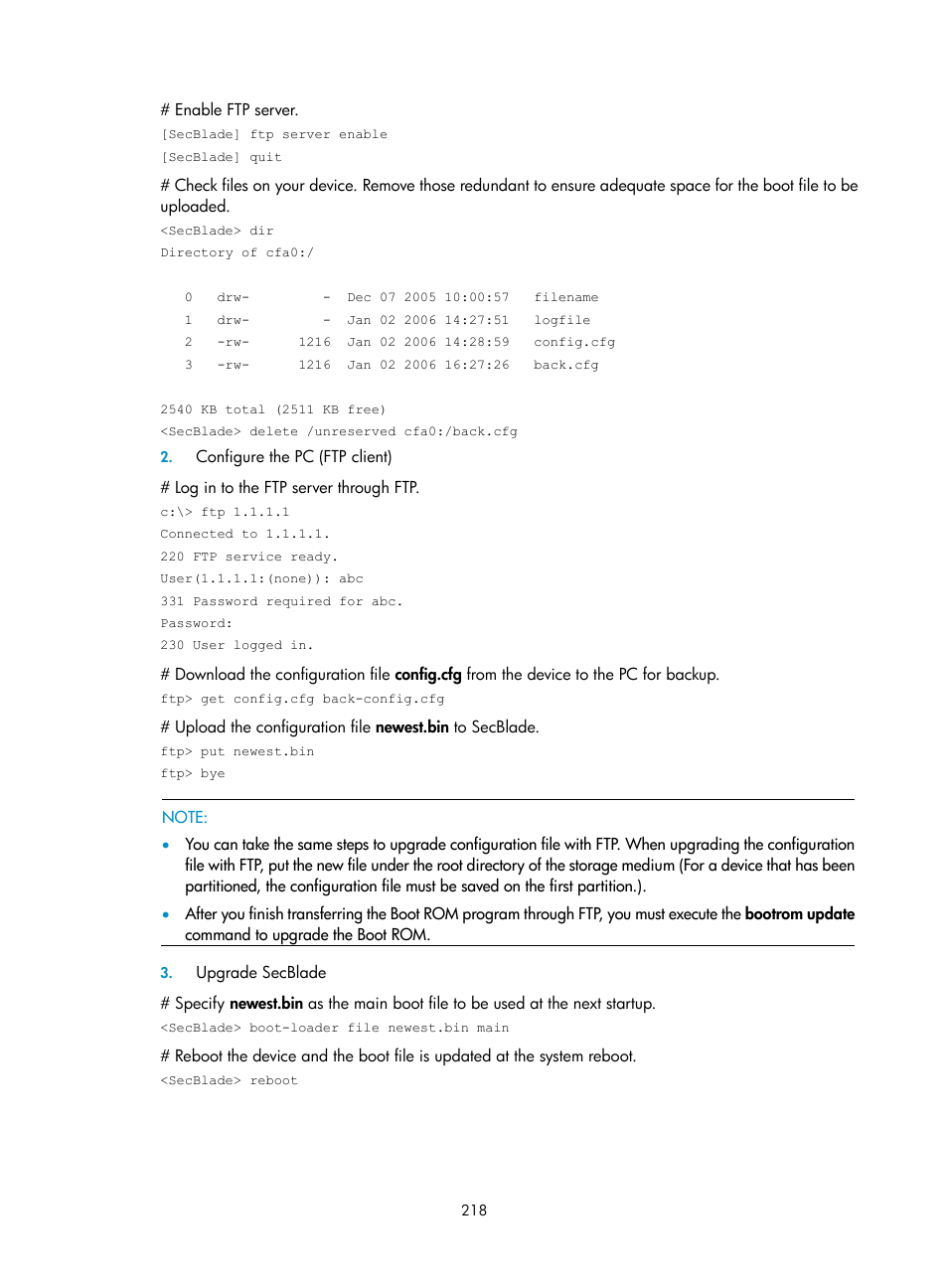 H3C Technologies H3C SecBlade NetStream Cards User Manual | Page 233 / 349