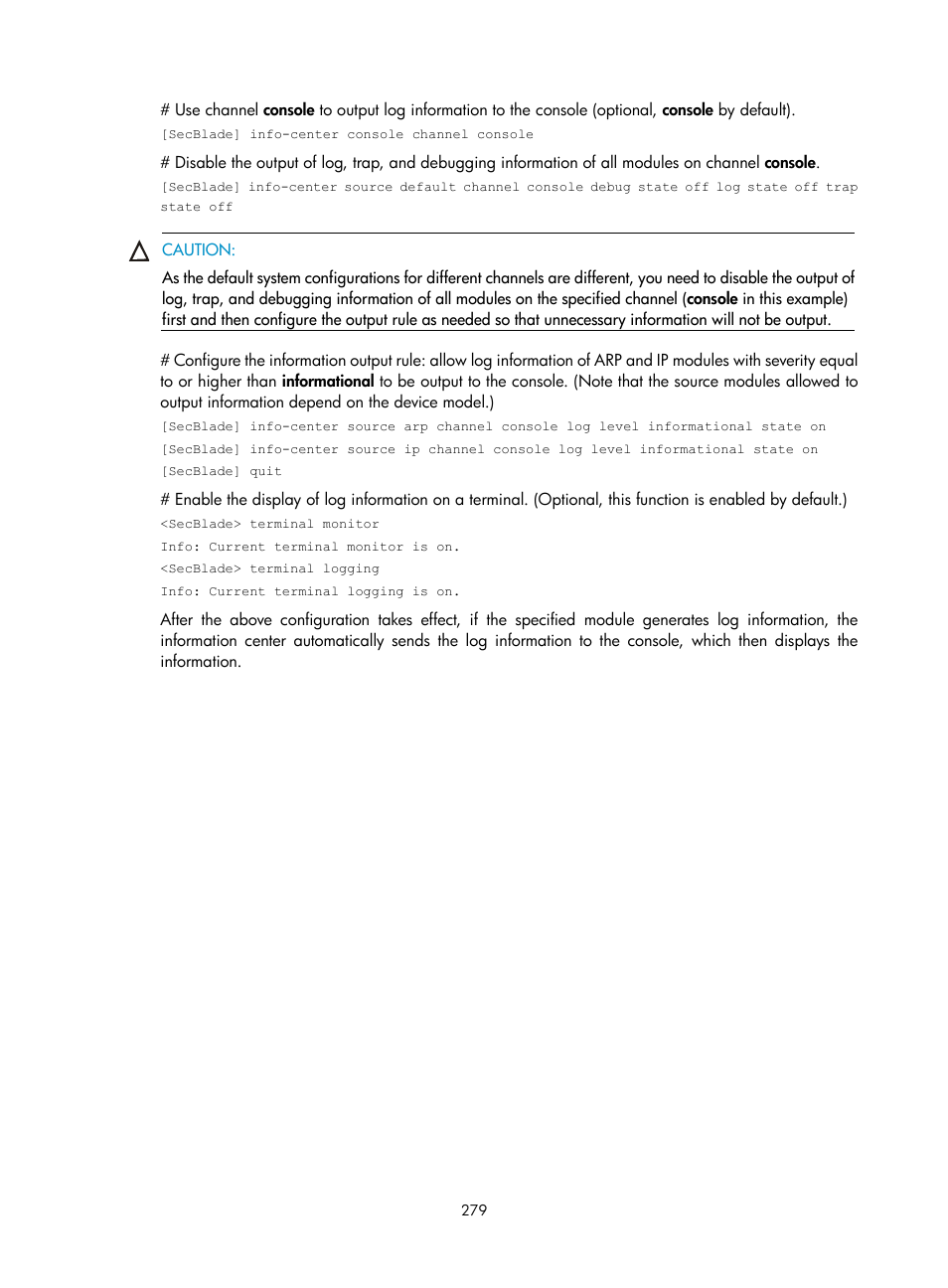 H3C Technologies H3C SecBlade NetStream Cards User Manual | Page 294 / 349