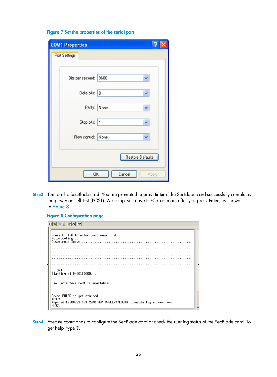 Figure 7 | H3C Technologies H3C SecBlade NetStream Cards User Manual | Page 40 / 349