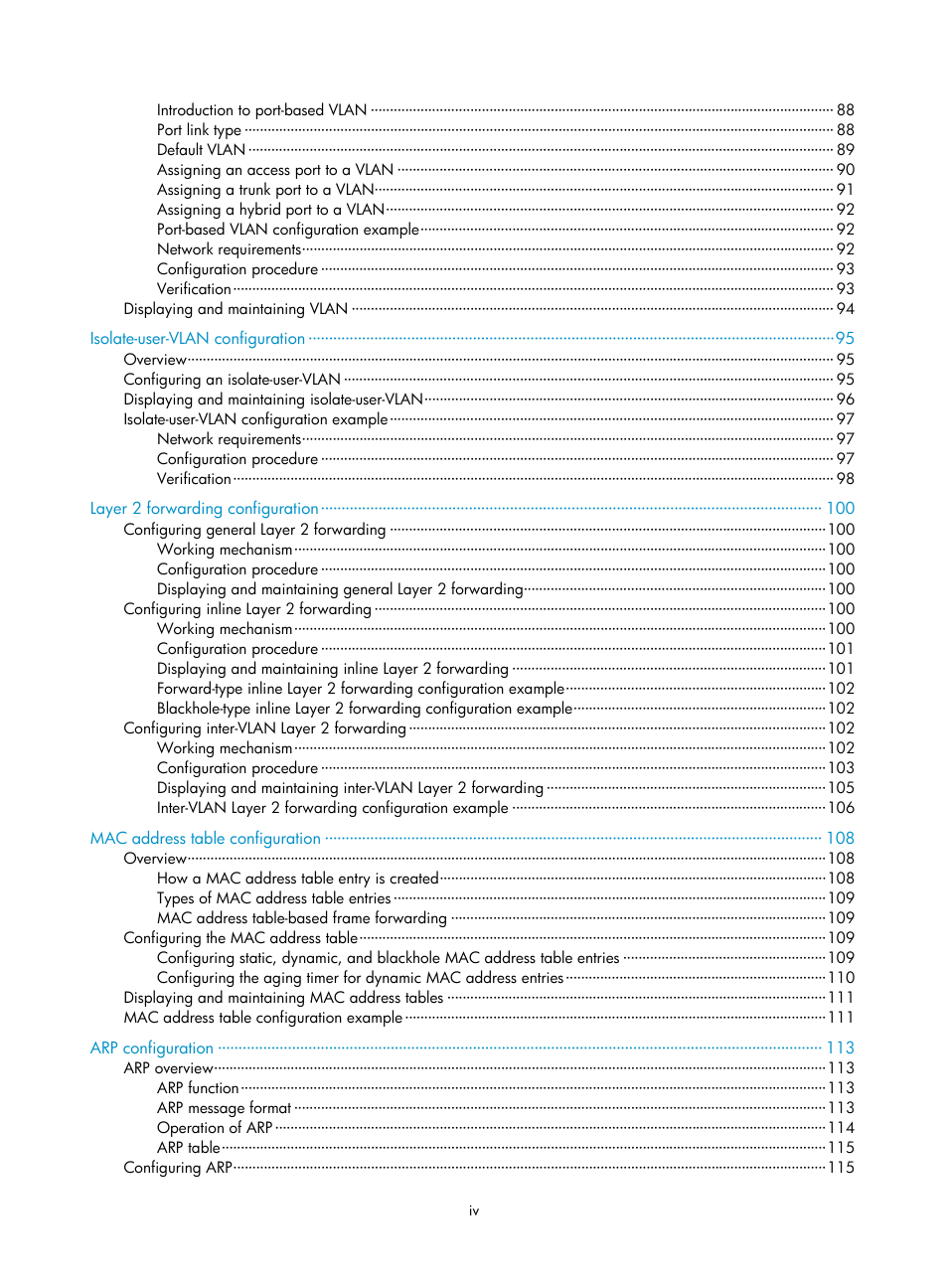 H3C Technologies H3C SecBlade NetStream Cards User Manual | Page 9 / 349