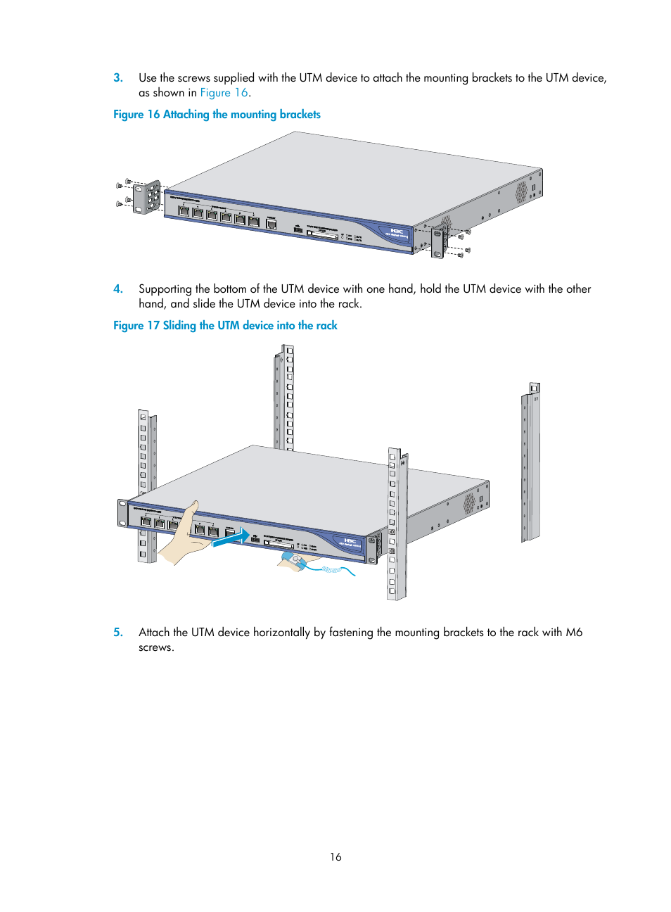H3C Technologies H3C SecPath U200-A U200-M U200-S User Manual | Page 25 / 83