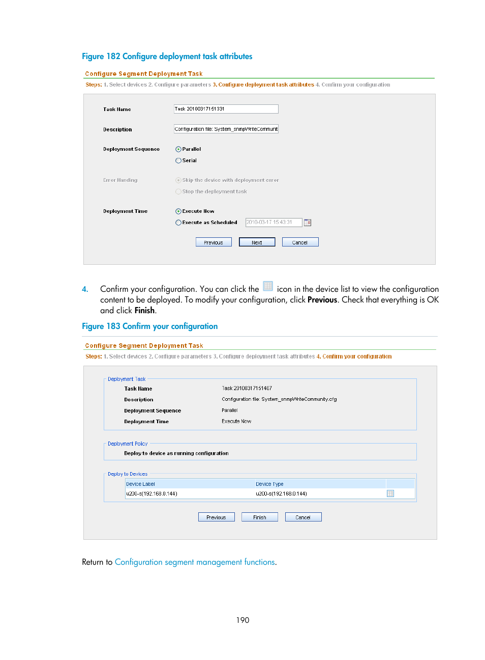 H3C Technologies H3C SecCenter UTM Manager User Manual | Page 198 / 262