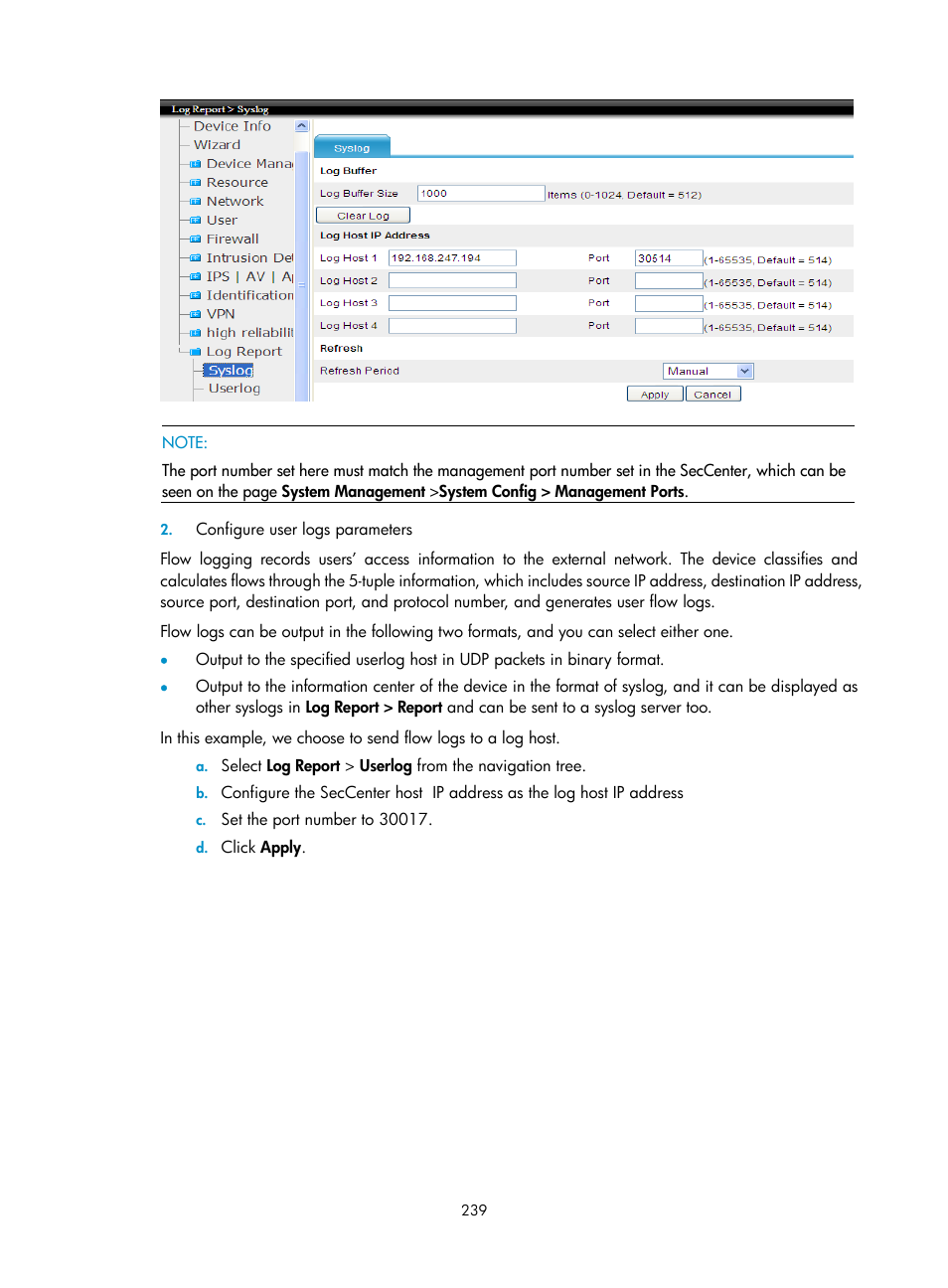 H3C Technologies H3C SecCenter UTM Manager User Manual | Page 247 / 262