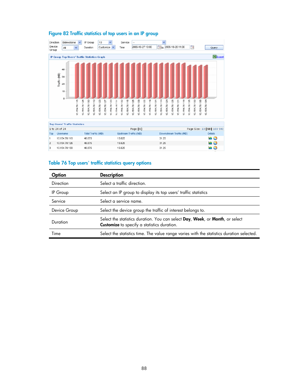 H3C Technologies H3C SecCenter UTM Manager User Manual | Page 96 / 262