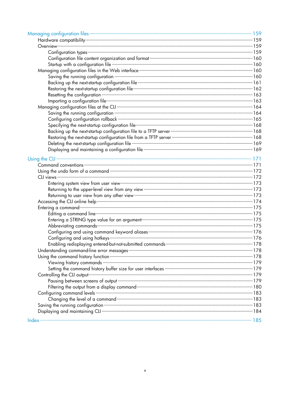 H3C Technologies H3C SecBlade LB Cards User Manual | Page 10 / 196