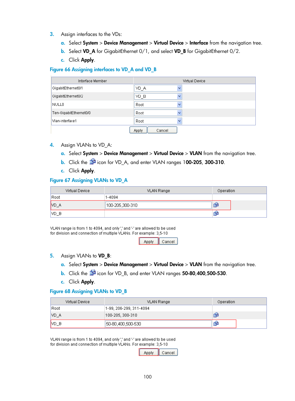H3C Technologies H3C SecBlade LB Cards User Manual | Page 110 / 196