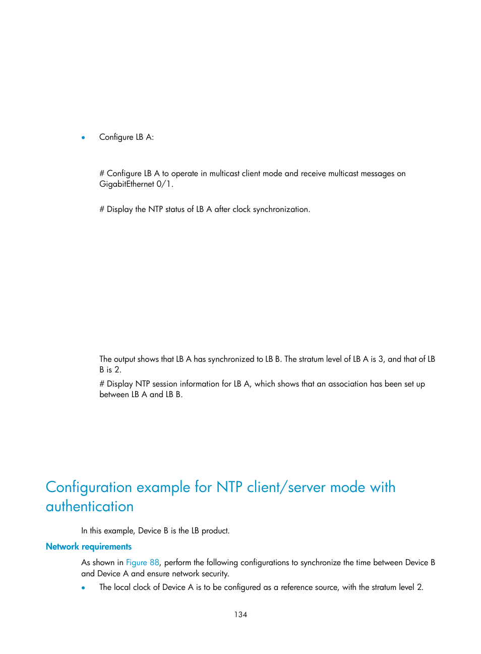 Network requirements | H3C Technologies H3C SecBlade LB Cards User Manual | Page 144 / 196