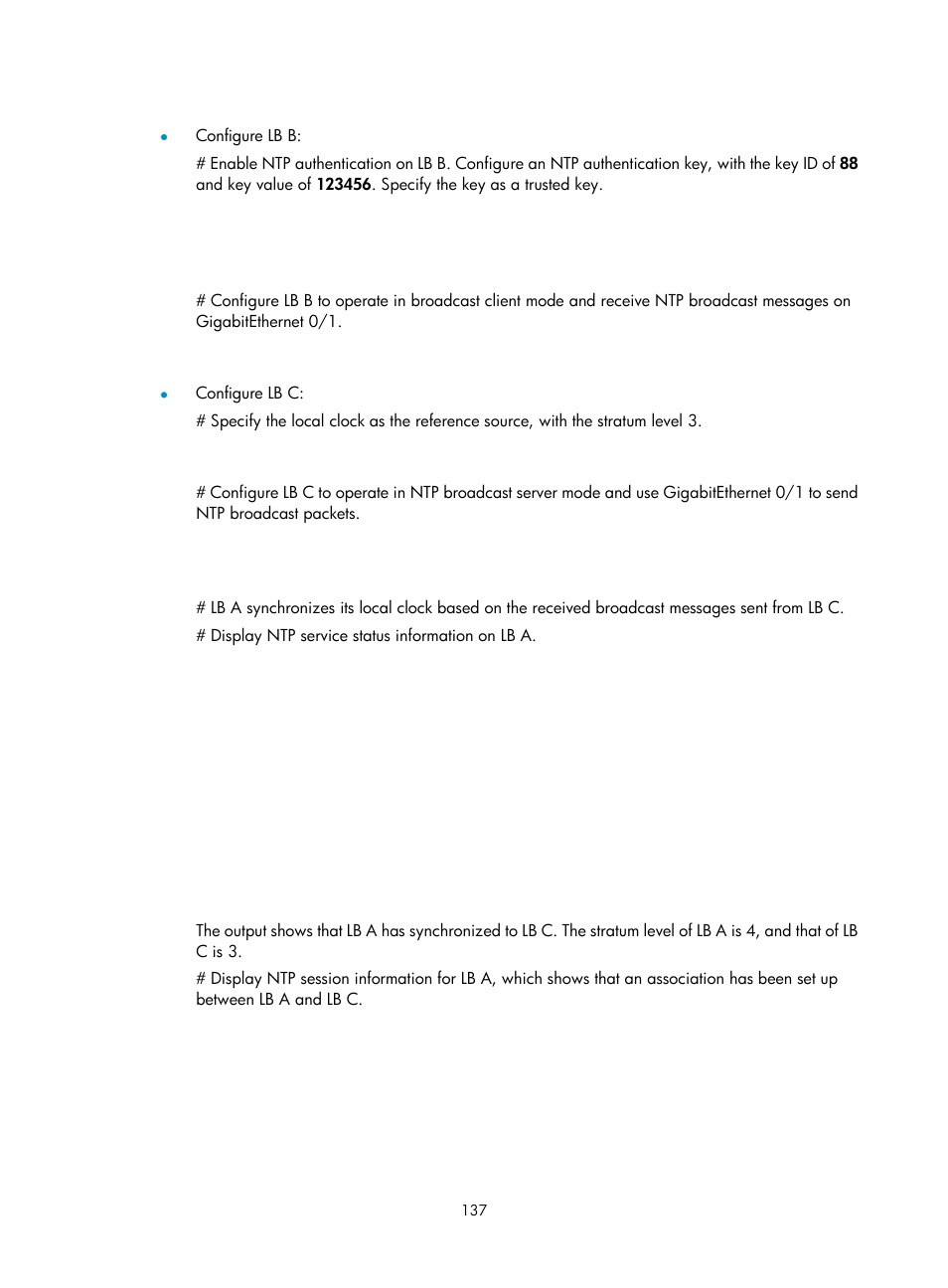 H3C Technologies H3C SecBlade LB Cards User Manual | Page 147 / 196