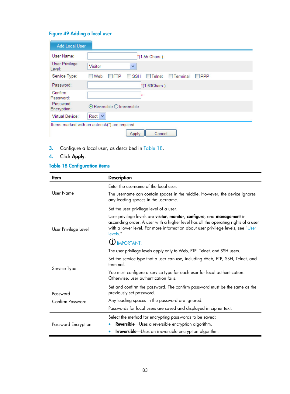 H3C Technologies H3C SecBlade LB Cards User Manual | Page 93 / 196