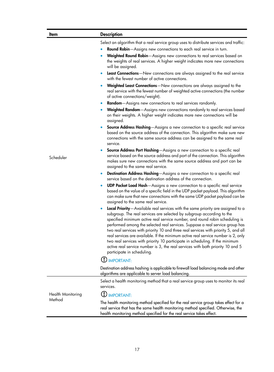 H3C Technologies H3C SecBlade LB Cards User Manual | Page 23 / 66