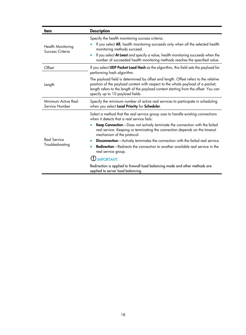 H3C Technologies H3C SecBlade LB Cards User Manual | Page 24 / 66