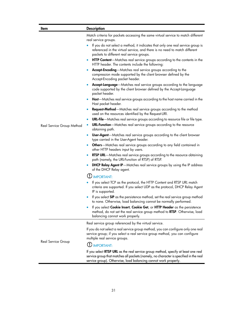 H3C Technologies H3C SecBlade LB Cards User Manual | Page 37 / 66